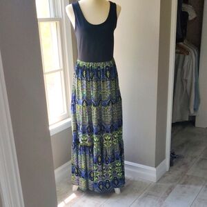 Women With Control Maxi Tank Dress Size Small Regular Length